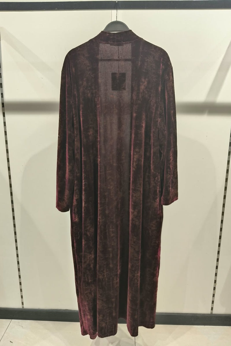 Gilet en velour doux