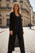 Gilet en velour doux