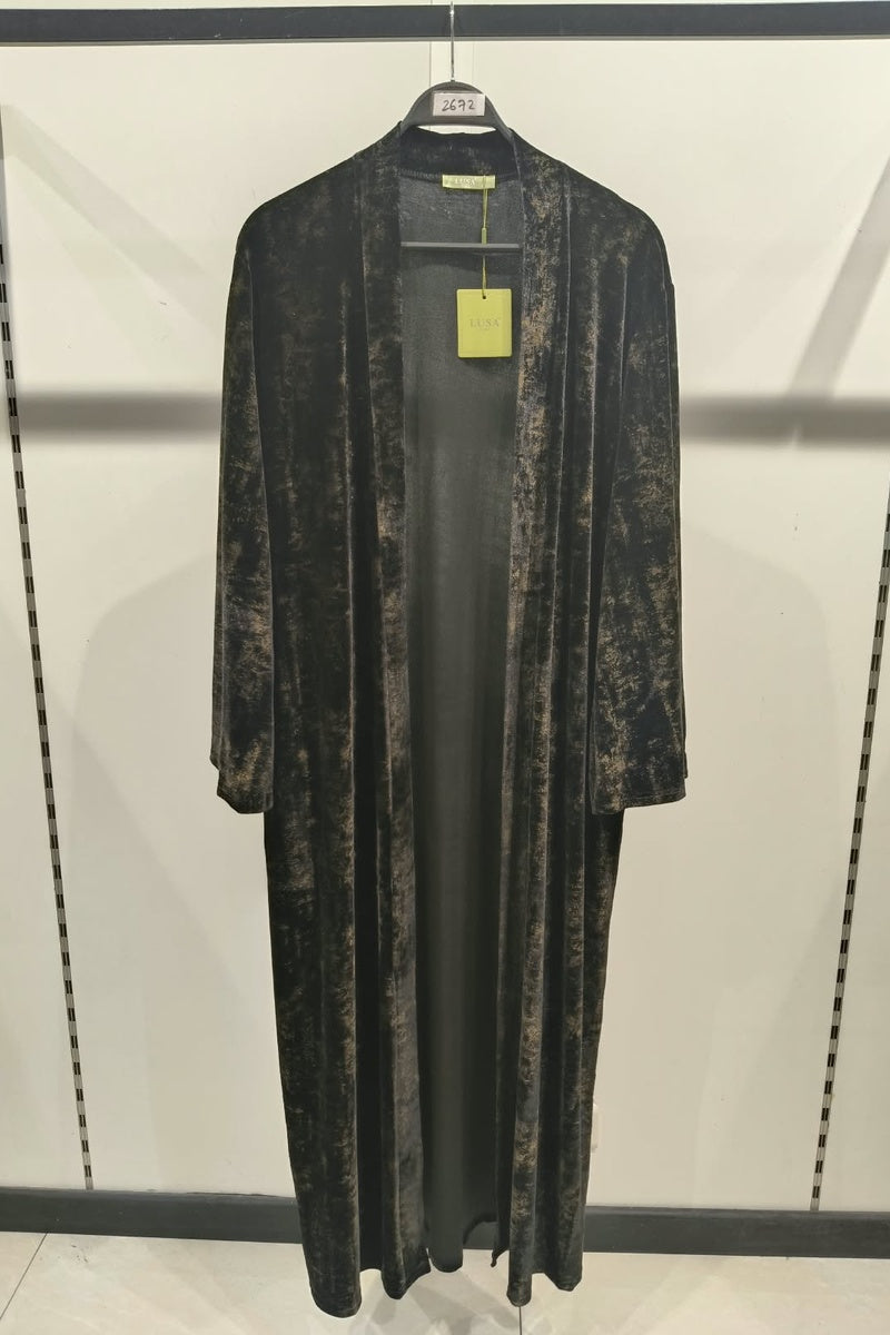 Gilet en velour doux