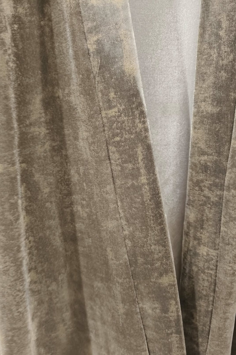 Gilet en velour doux