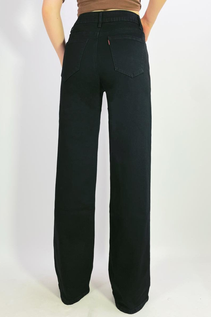 Jean premium stretch wide leg T38-T48