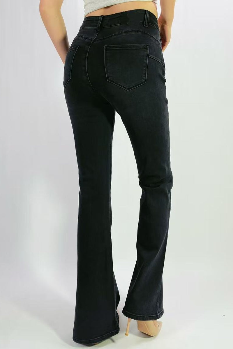 Jean premium push up flare stretch T36-T46