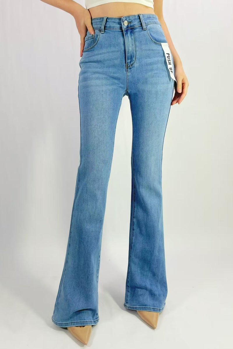 Jean premium push up flare stretch T36-T46