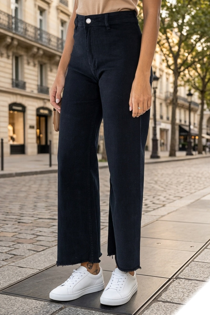 Jean sans poche avant sans couture coté 94cm T34-T42