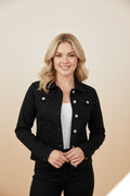 Veste jean stretch quatre poches T36-T44