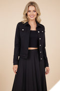 Veste jean stretch quatre poches T36-T44