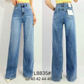 Jean coupe droite monkey wash stretch à 5 poches T38-T46