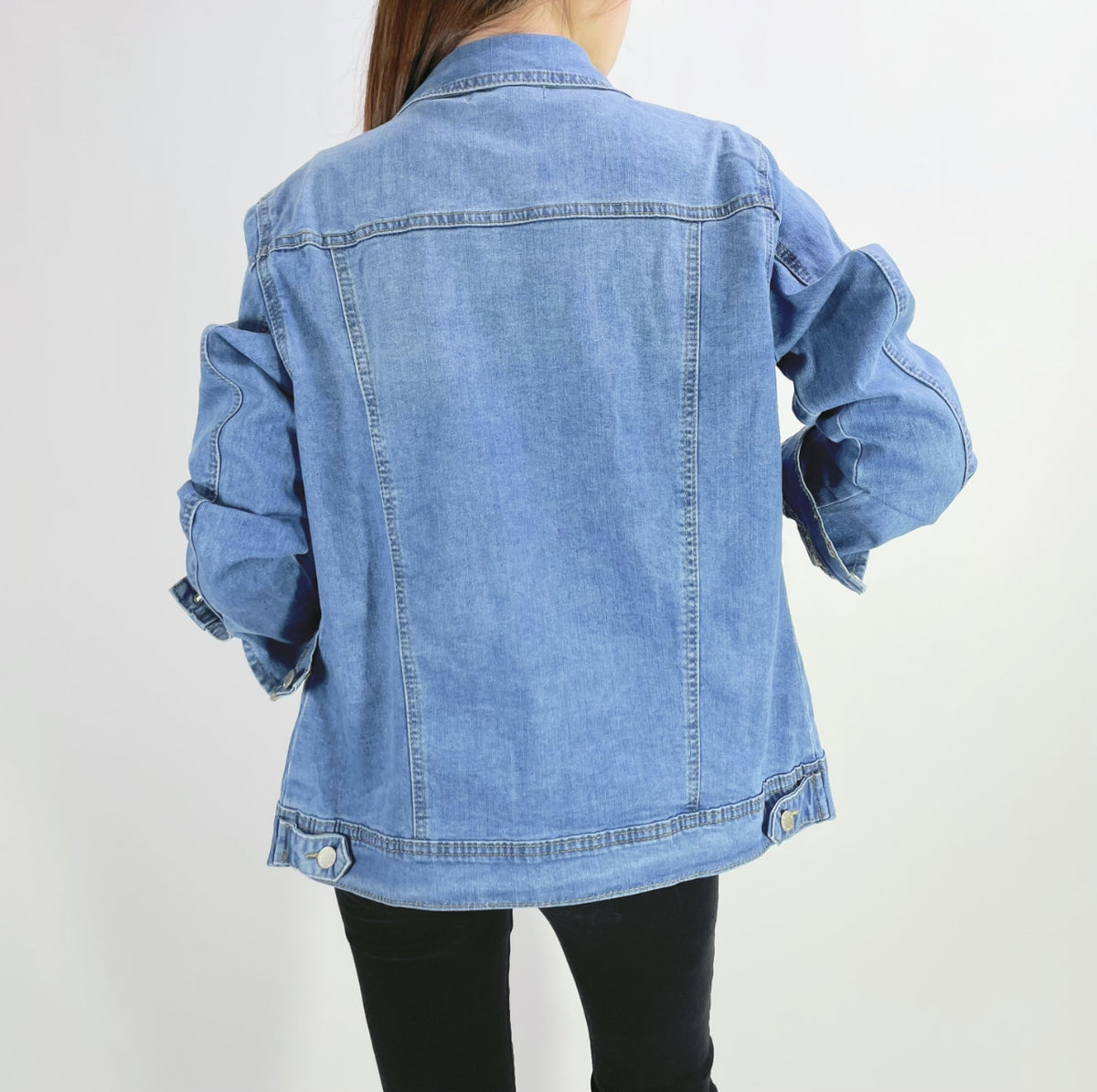 Veste jean stretch quatre poches T42-T50