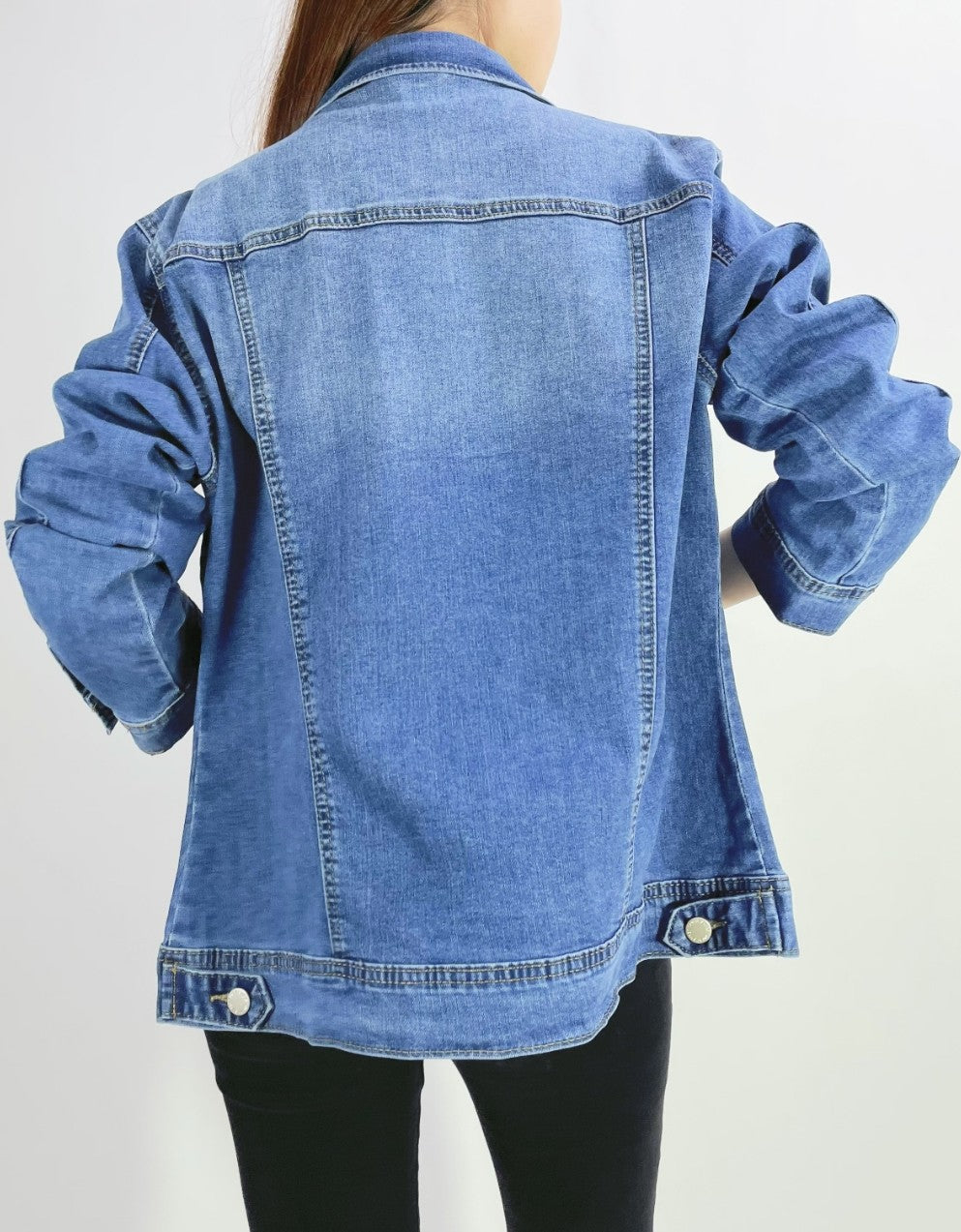 Veste jean stretch quatre poches T46-T54