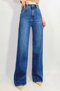 Jean coupe droite stretch à 5 poches T36-T46