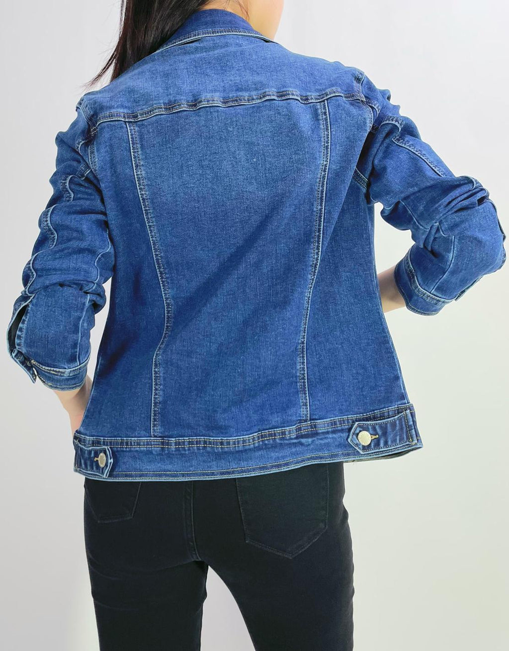 Veste jean stretch quatre poches T38-T50