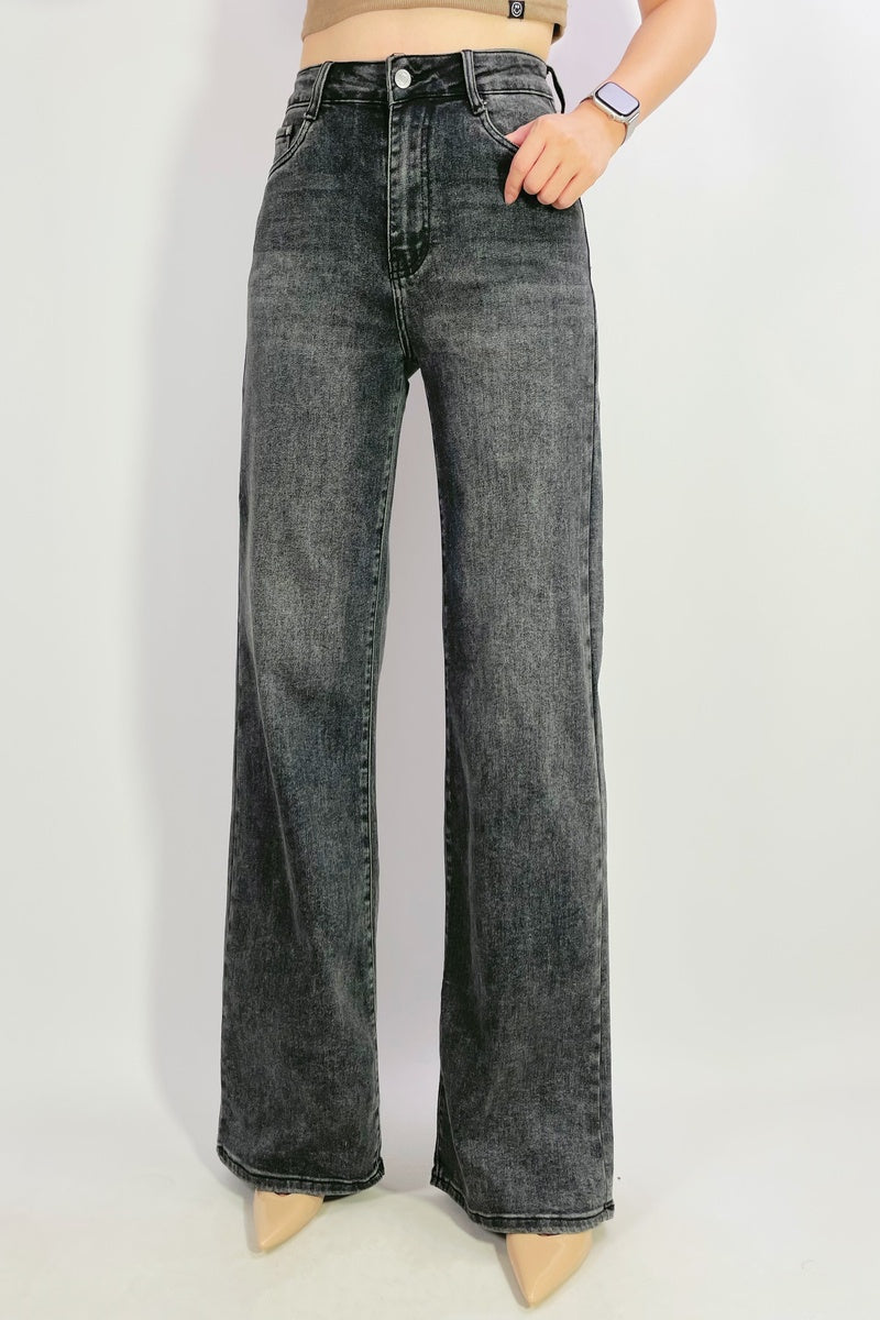 Jean premium coupe droite stretch à 5 poches T36-T46