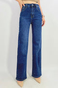 Jean premium coupe droite stretch avec strass T36-T46