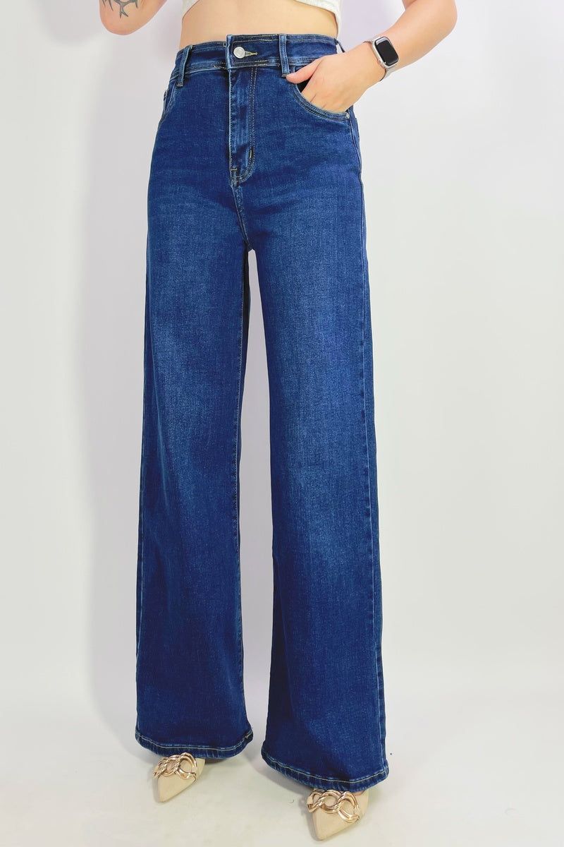 Jean coupe droite stretch à 5 poches T36-T46