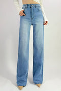 Jean premium coupe droit délavé T36-T46