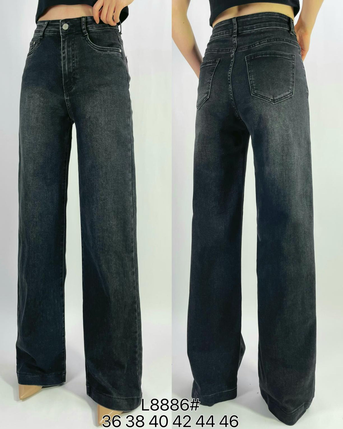 Jean premium coupe droite stretch T36-T46