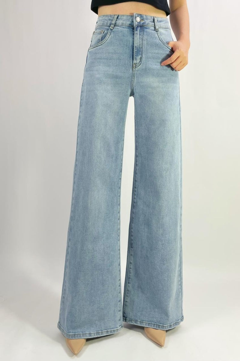 Jean premium wide leg stretch T36-T46