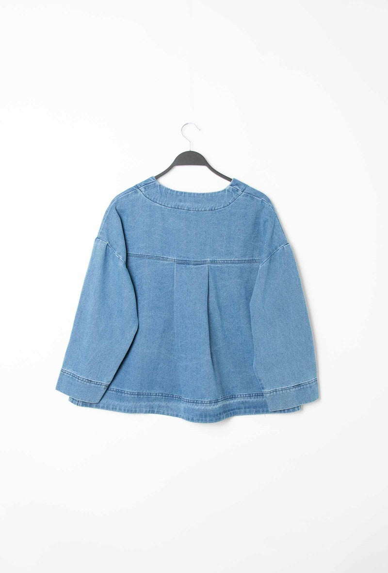 Veste gilet en jean