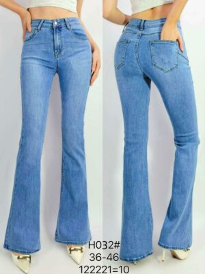 Jean premium stretch flare push up T36-T46 H032