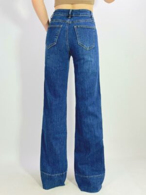 Jean premium stretch wide leg T36-T46 H035