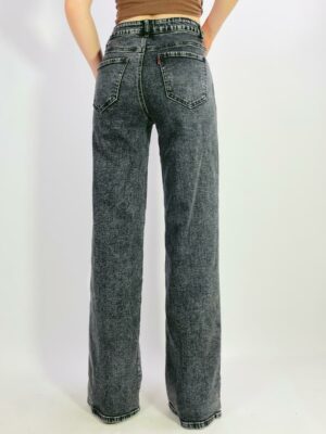 Jean premium stretch wide leg T38-T48 H050