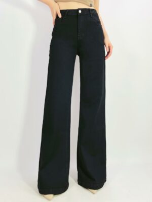 Jean premium stretch wide leg T38-T48 H053