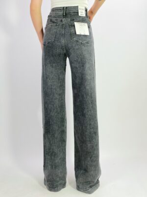 Jean coupe droite stretch à 5 poches T38-T46 L8836