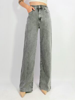 Jean coupe droite stretch à 5 poches T38-T46 L8837