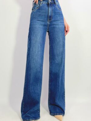 Jean coupe droite strech à 5 poches T36-T46 L8842