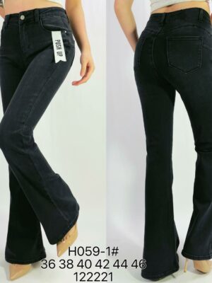 Jean premium push up flare stretch T36-T46 H059-1