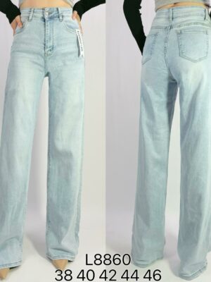 Jean premium coupe droite stretch T38-T46 L8860