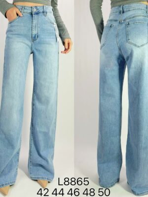 Jean premium coupe droite stretch T42-T50 L8865
