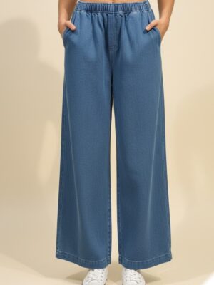 Jean coupe droite avec poche Y015